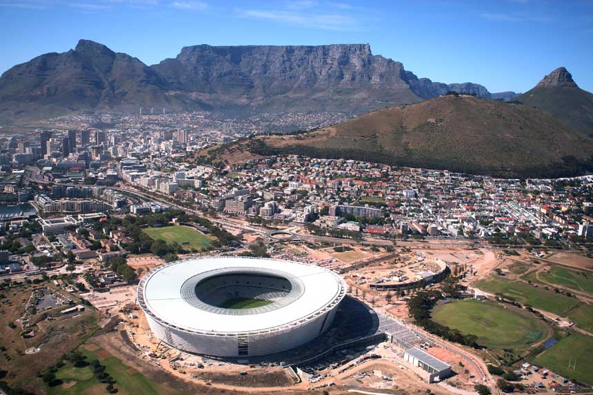 The Green Point Stadium, Cape Town